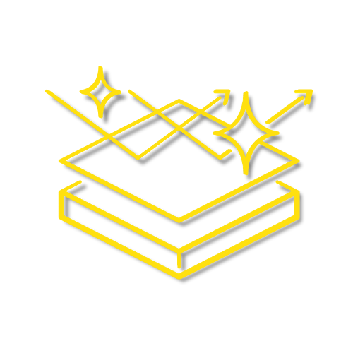 Icon depicting layer for ceramic detail